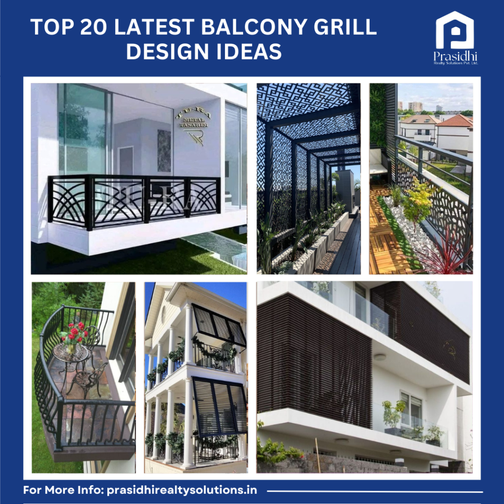 Top 20 Latest Balcony Grill Design Ideas